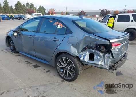 2020 Toyota Corolla Se из США, поврежденный, VIN JTDS4RCE3LJ003983